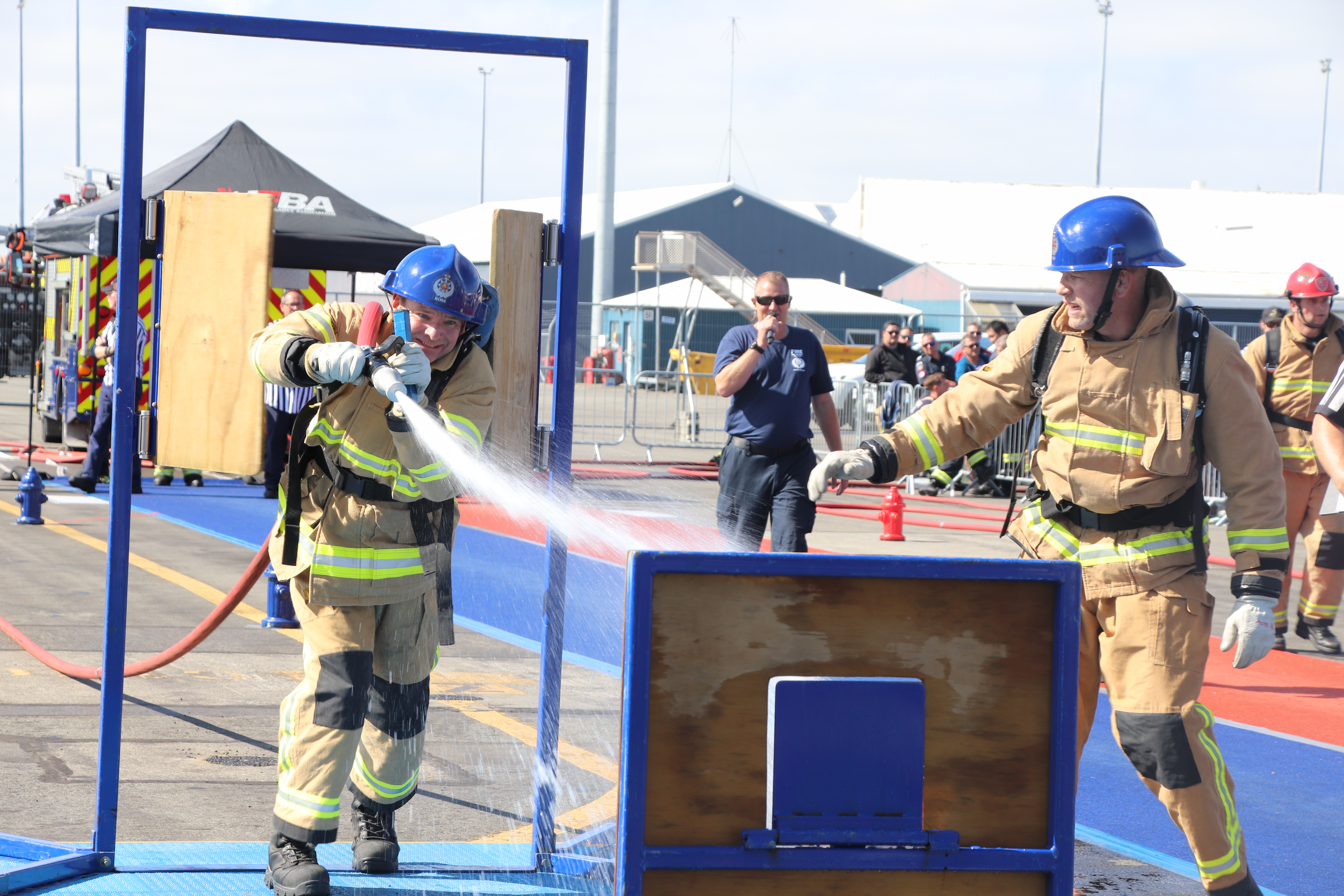 Chch Airport SI Combat relay 2020NC