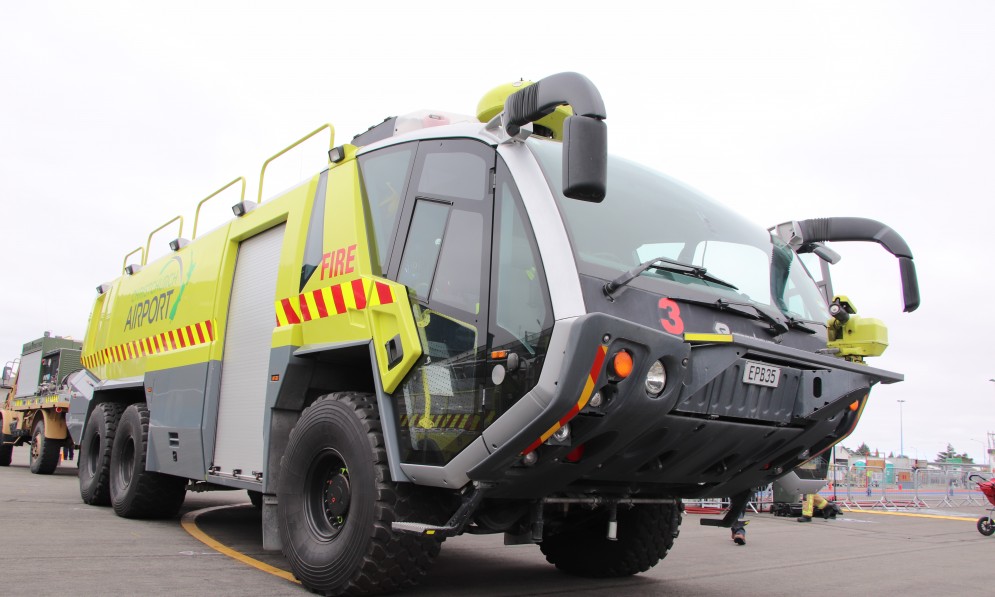 Christchurch Airport firefighting vehicle NC2020