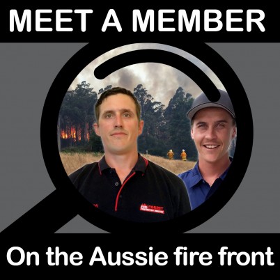 Fighting Ausie fires