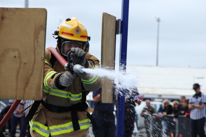 Chch Airport SI Combat hosing 2020NC